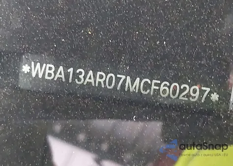 2021 BMW M440I xDrive из США, поврежденный, VIN WBA13AR07MCF60297